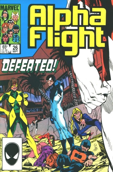 Alpha Flight (1983) 21-32,34-50,52-105,107-129