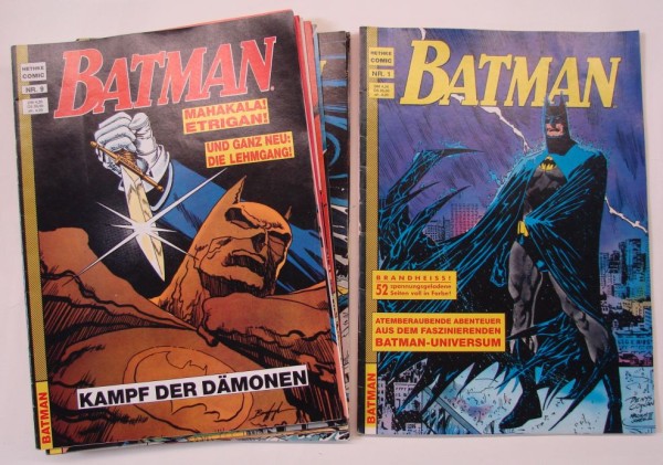 Batman (Hethke, GbÜ.) Nr. 1-9 kpl. (Z0-2)