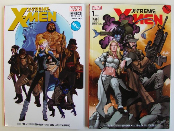 X-treme X-Men (Panini, Br., 2013) Nr. 1+2 kpl. (Z1)
