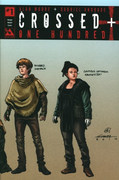 Crossed Plus One Hundred Design Sketch Cover 1-18
