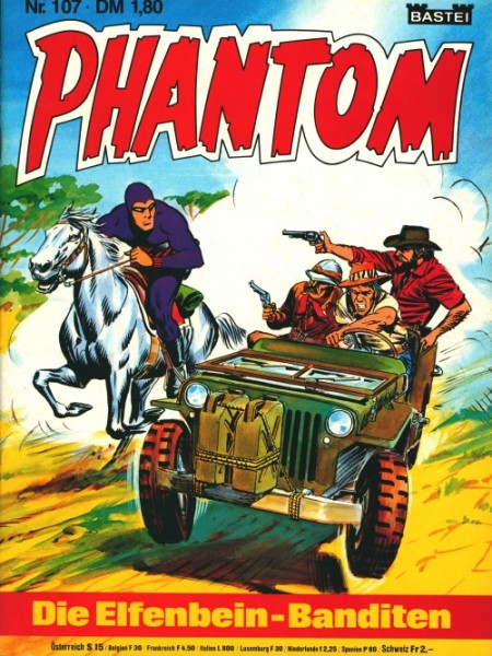 Phantom (Bastei, GbÜ.) Nr. 101-200