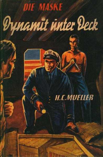 Maske Leihbuch Dynamit unter Deck (Balowa)