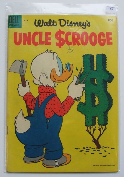Uncle Scrooge Nr.09 Graded 5.0