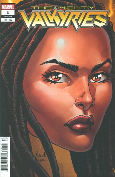 Mighty Valkyries (2021) Todd Nauck Variant Cover 1