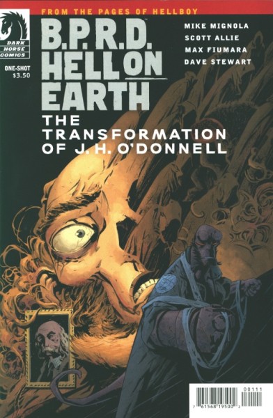 B.P.R.D. Hell on Earth - The Transformation of J. H. O'Donnel one-shot
