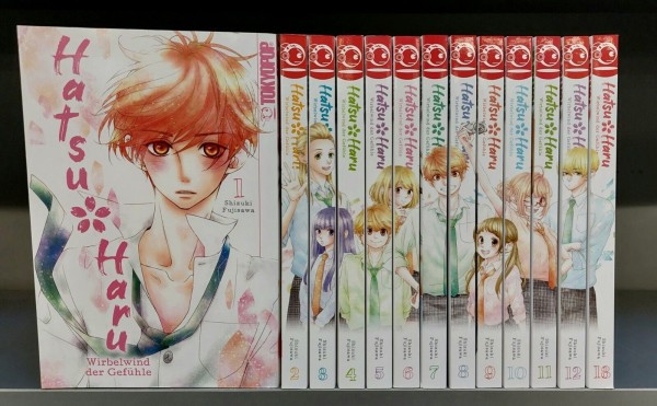 Hatsu Haru - Wirbelwind der Gefühle (Tokyopop, Tb.) Nr. 1-13 kpl. (neu)