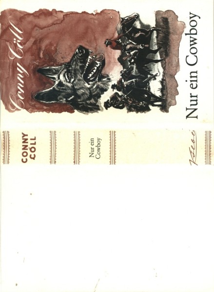 Conny Cöll Leihbuch ND SU Nur ein Cowboy (Kölbl) Nachdruck nur Schutzumschlag