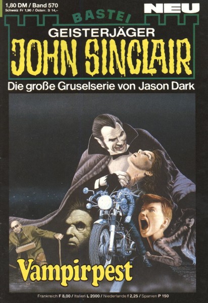John Sinclair (Bastei) 1. Auflage Nr. 401-900