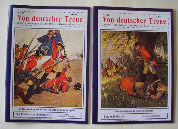 Von deutscher Treue (Romanheftreprints) Nr. 26-50 zus. (neu)