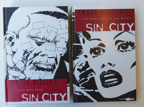 Sin City (Crosscult, B.) 1. Ausgabe Nr. 1-7 kpl. (Z1)