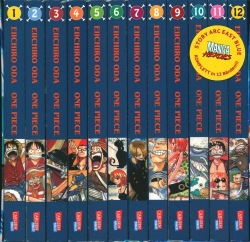 One Piece Sammelschuber 1: East Blue (inkl. Bände 1-12)