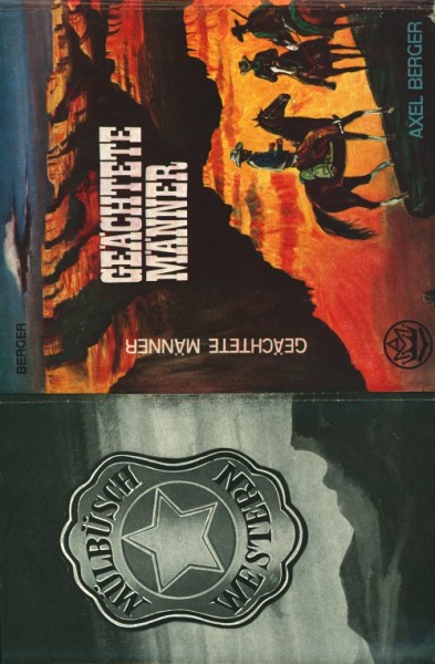 Berger, Axel Leihbuch SU Geächtete Männer (Mülbüsch) nur Schutzumschlag