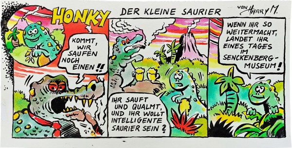 Originalzeichnung (1735) Honky KF