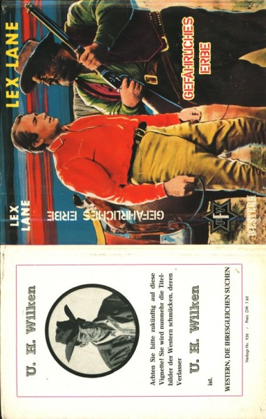 Lane, Lex Leihbuch SU Gefährliches Erbe (Feldmann) nur Schutzumschlag
