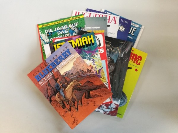 Paket 9604 10 verschiedene Second Hand Comicalben (Z0-2)