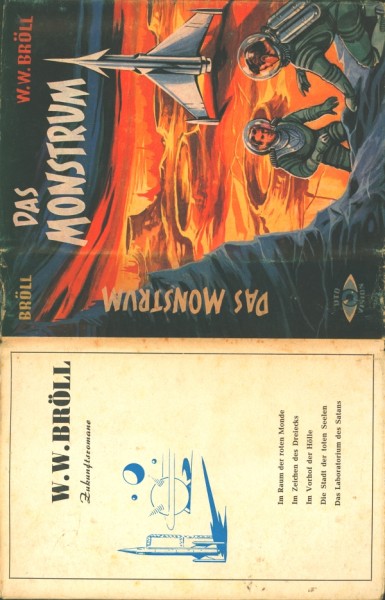 Bröll, W.W. Leihbuch SU Monstrum (Hönne) nur Schutzumschlag