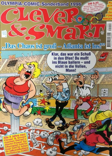 Clever & Smart (Conpart, Br.) Olympia-Comic-Sonderband 1996 Nr. 1