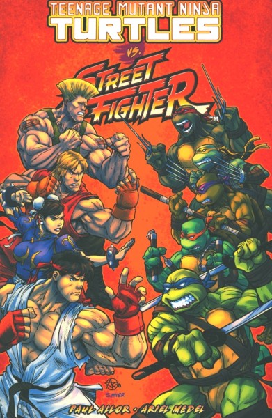 Teenage Mutant Ninja Turtles vs. Street Fighter (2023) SC