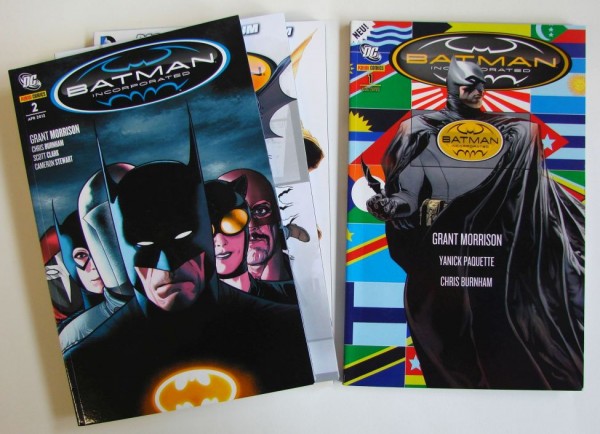 Batman Incorporated (Panini, Br.) Nr. 1-4 kpl. (Z1)