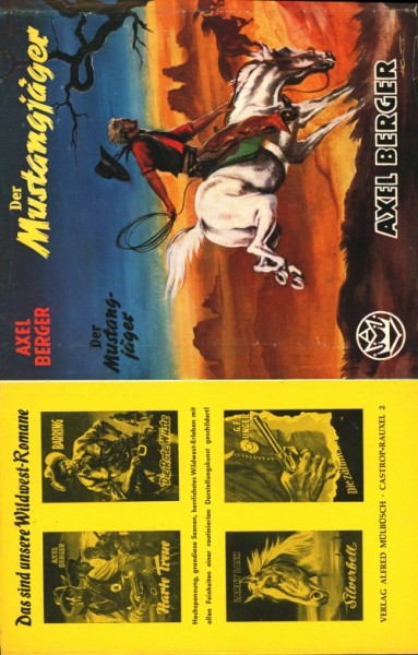 Berger, Axel Leihbuch SU Mustangjäger (Mülbüsch) nur Schutzumschlag