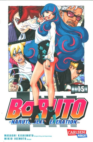 Boruto - Naruto Next Generation (Carlsen, Tb.) Nr. 3,4,6,11,12,15-20