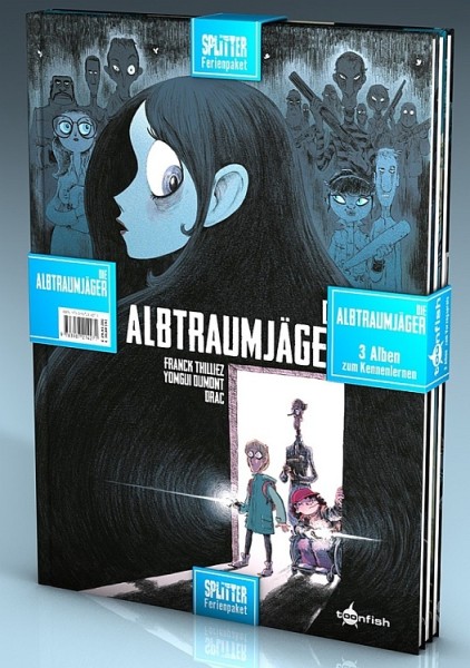 Splitter Ferienpaket - Die Albtraumjäger 1-3