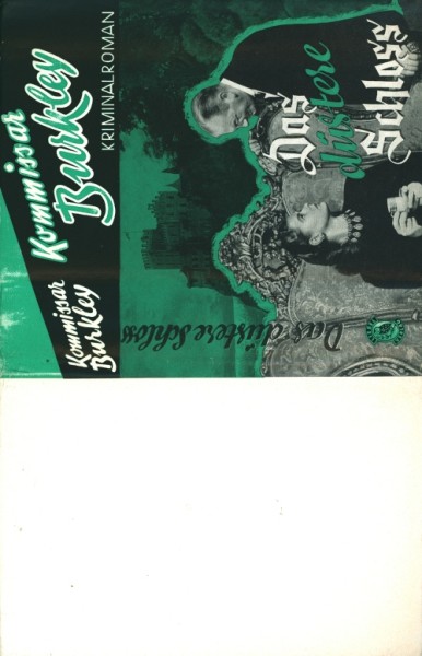 Kommissar Burkley Leihbuch SU Düstere Schloss (Liebel) nur Schutzumschlag