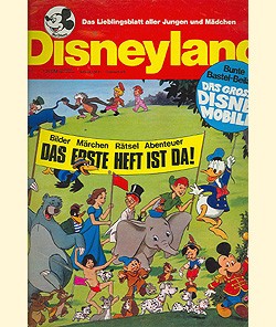 Disneyland (Ehapa, GbÜ.) Jahrgang 1972 Nr. 1-7