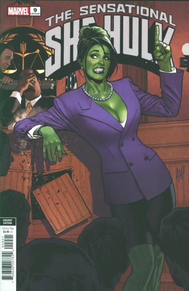 Sensational She-Hulk (2023) Adam Hughes Variant Cover 9
