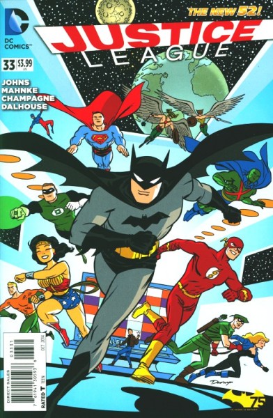 Justice League (2011) Darwyn Cooke Variant Cover 33