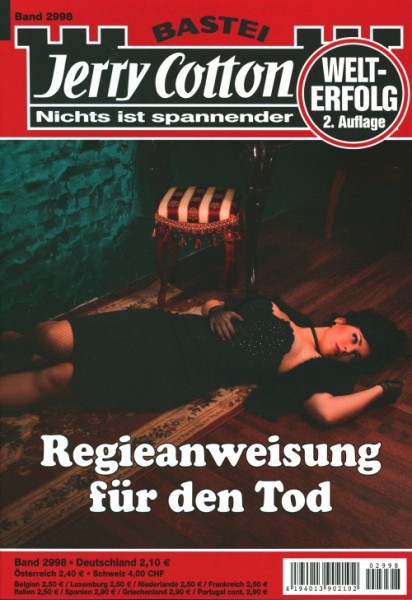 Jerry Cotton 2. Auflage 2998