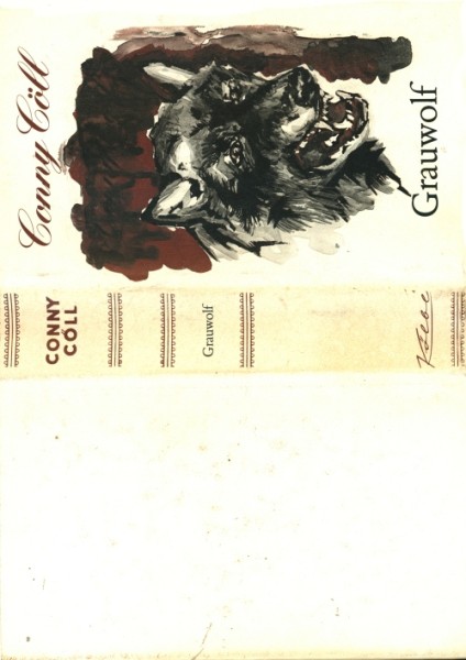Conny Cöll Leihbuch ND SU Grauwolf (Kölbl) Nachdruck nur Schutzumschlag
