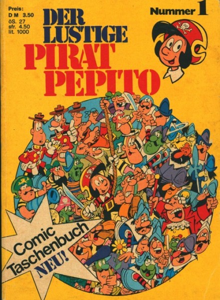 Lustige Pirat Pepito (Gevacur, Tb.) Nr. 1-8