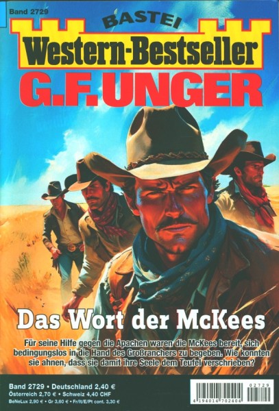 Western-Bestseller G.F. Unger 2729