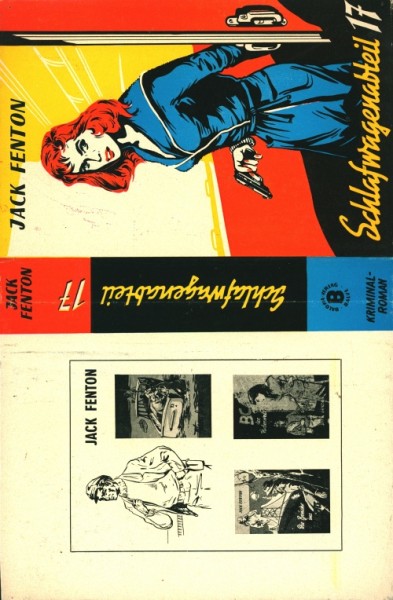 Jack Fenton Leihbuch SU Schlafwagenabteil 17 (Balowa) nur Schutzumschlag