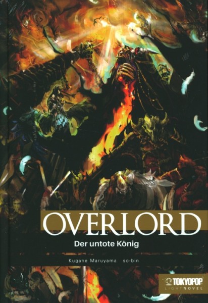 Overlord - Light Novel (Tokyopop, B.) Nr. 1-4 Hardcover