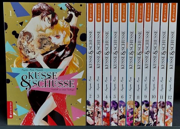 Küsse & Schüsse (Altraverse, Tb.) Nr. 1-12 kpl. (neu)