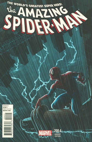 Amazing Spider-Man (2003) John Tyler Christopher Variant Cover 700.4