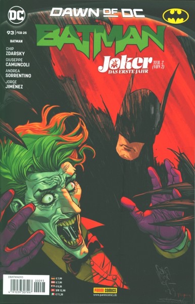 Batman (Panini, Gb., 2017) Nr. 93-95,97