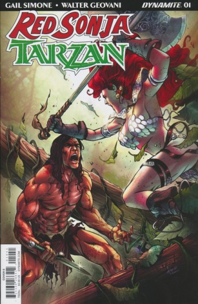 US: Red Sonja Tarzan 1 Cvr E