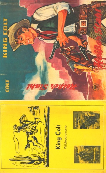 Colt, King Leihbuch SU Heißer Stahl (Widukind) nur Schutzumschlag