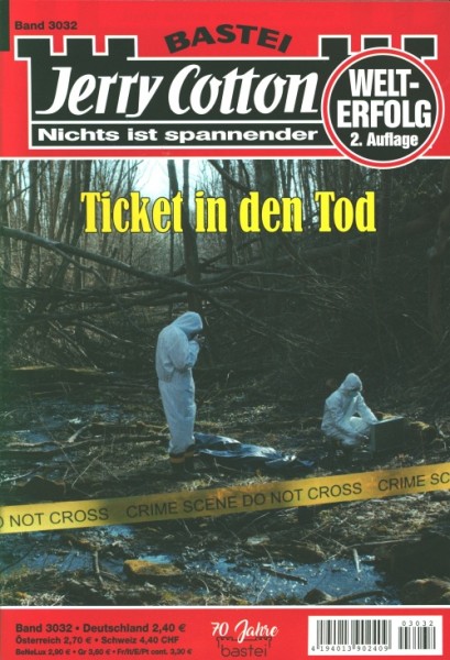 Jerry Cotton 2. Auflage 3032