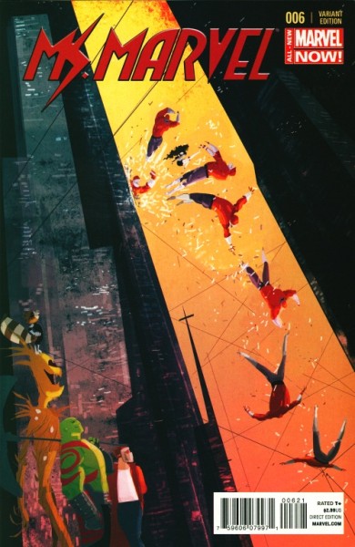 Ms. Marvel (2014) 1:15 Variant Cover 6