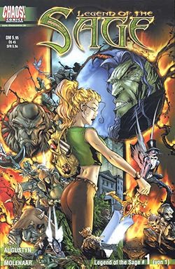 Legend of the Sage (Chaos!, Gb.) Nr. 1-4 kpl. (Z1)