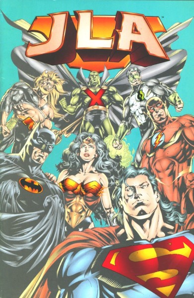 JLA (Dino, Gb.) Variant Nr. 1