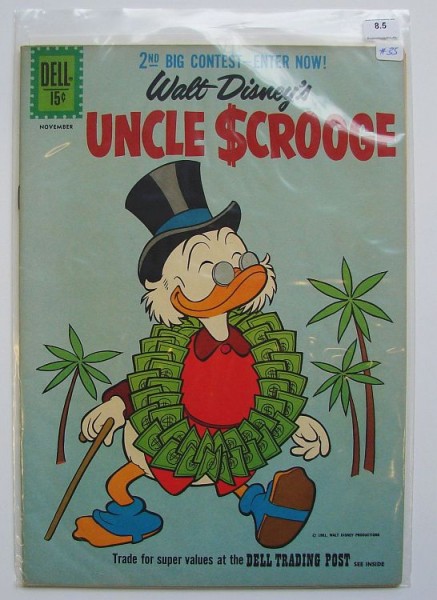 Uncle Scrooge Nr.35 Graded 8.5