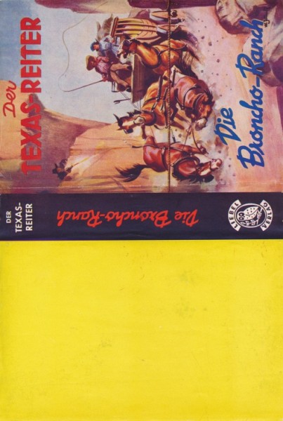 Texas-Reiter LB SU Broncho-Ranch (Liebel) Leihbuch nur Schutzumschlag