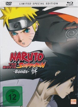Naruto Shippuden - The Movie 2: Bonds Special Edition Blu-ray + DVD