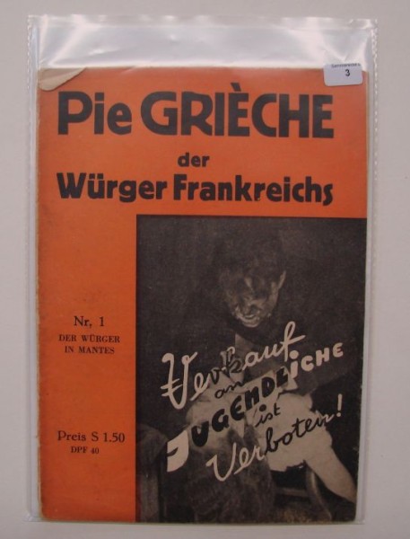 Pie Grieche (Interlit, Österreich) Nr. 1-3