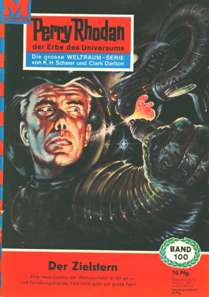 Perry Rhodan in 100er Paketen (Moewig) 1. Auflage Nr. 100-199 zus. (Z0-2)